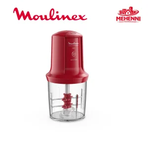 Multi Moulinette, 3-in-1 Electric Chopper, 500 ml Bowl, 6 Stainless Steel Blades MOULINEX