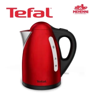 Bouilloire 1,7l rouge inox TEFAL