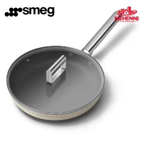 Poêle 20cm crème mat Smeg FPF2002CRM