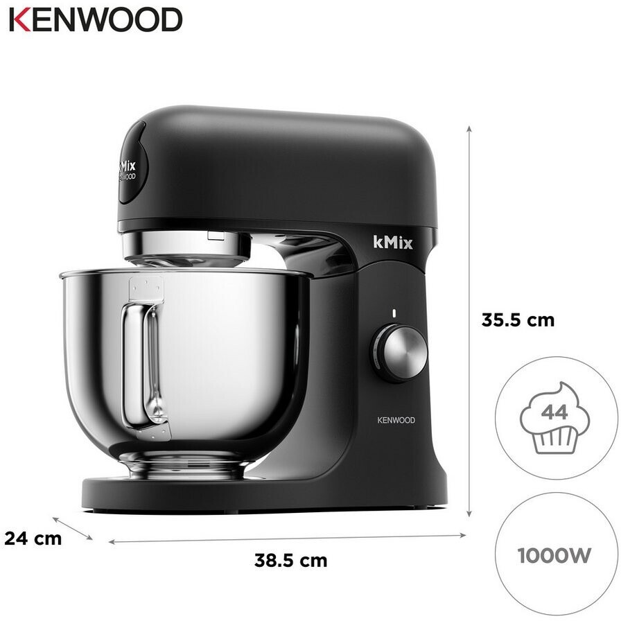 Robot Pétrin Professionnel 1000W Bol 5L Et Fonctions Planetaires kMix Kenwood KMX751 – Image 6