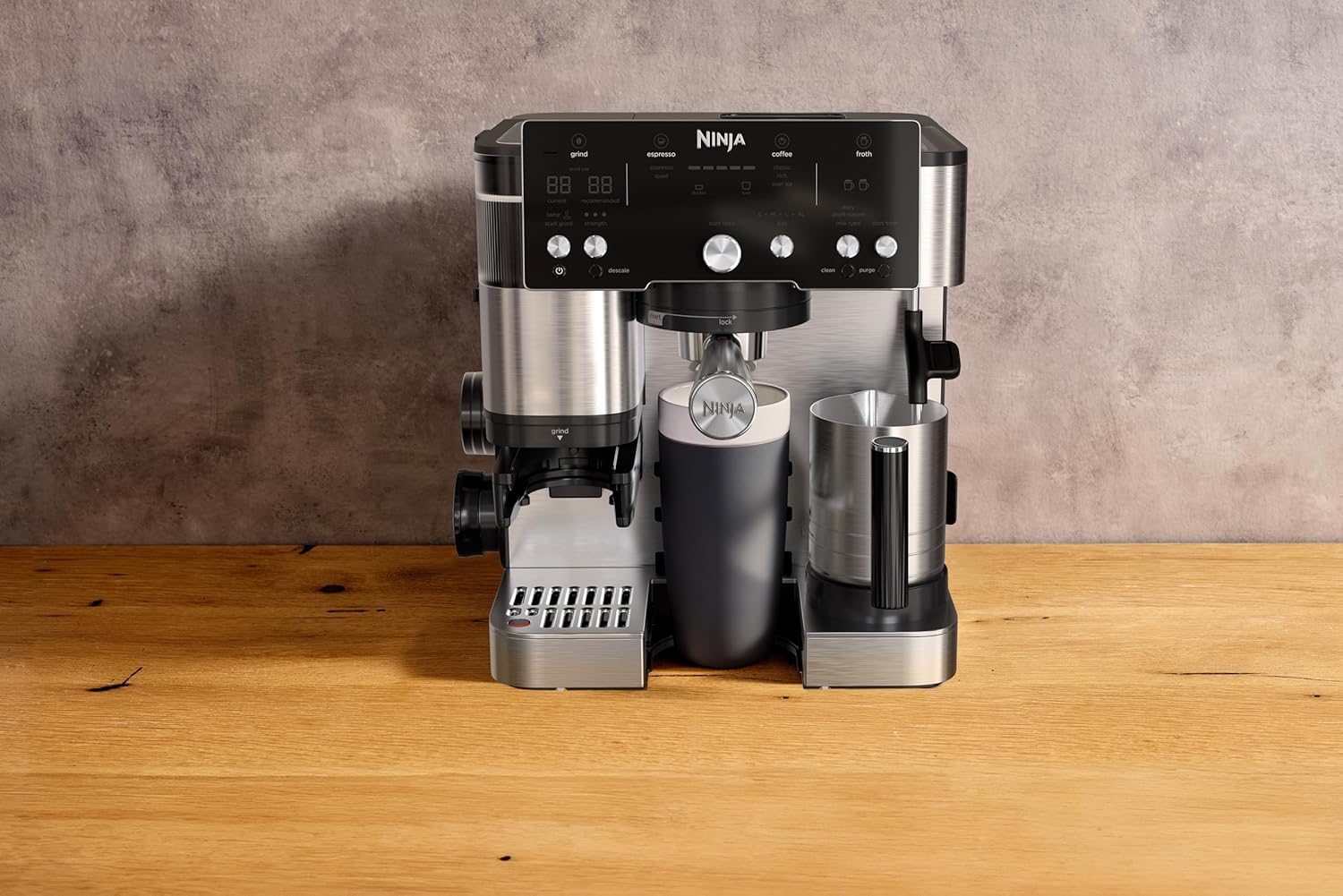 Machine À Café Professionnelle 2l 1650w Avec Mousseur Automatique Ninja ES501EU – Image 2
