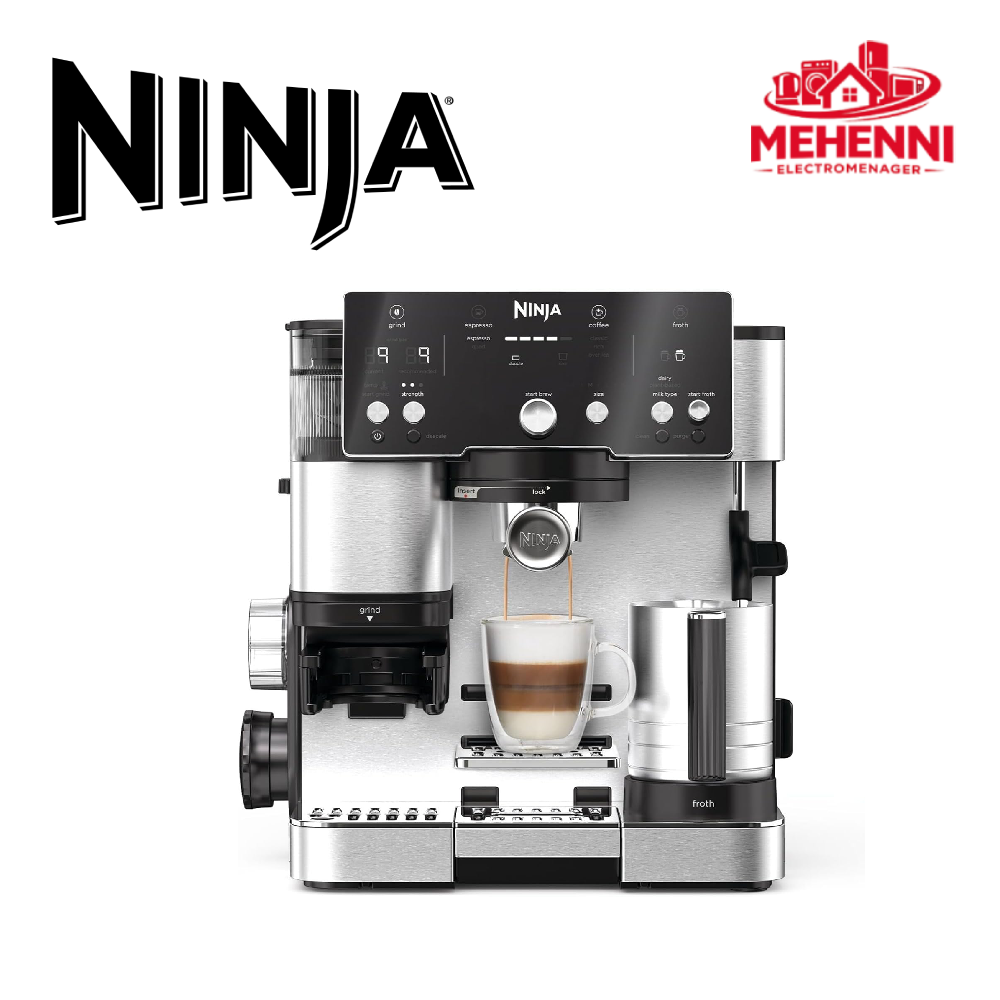 Machine À Café Professionnelle 2l 1650w Avec Mousseur Automatique Ninja ES501EU