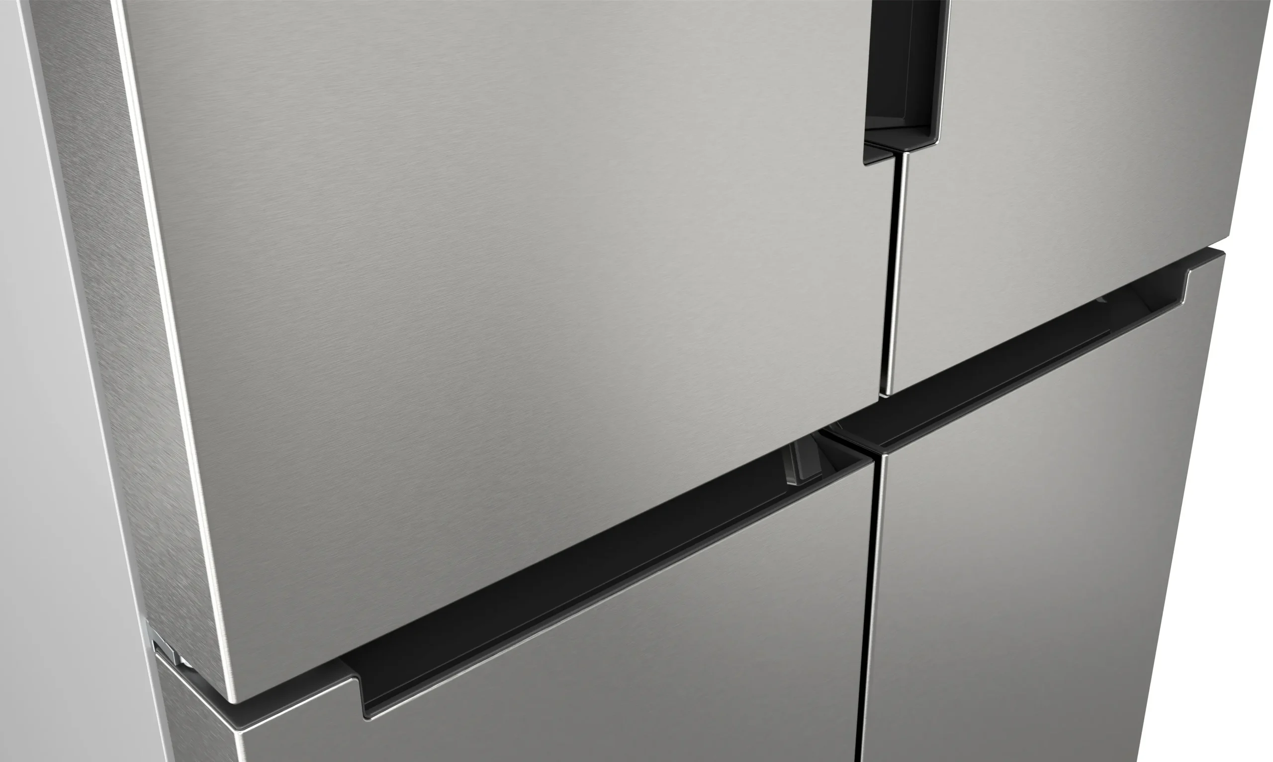 Série 4 Réfrigérateur Bosch multi-portes congélateur en bas 183 x 90.5 cm Inox – Image 5