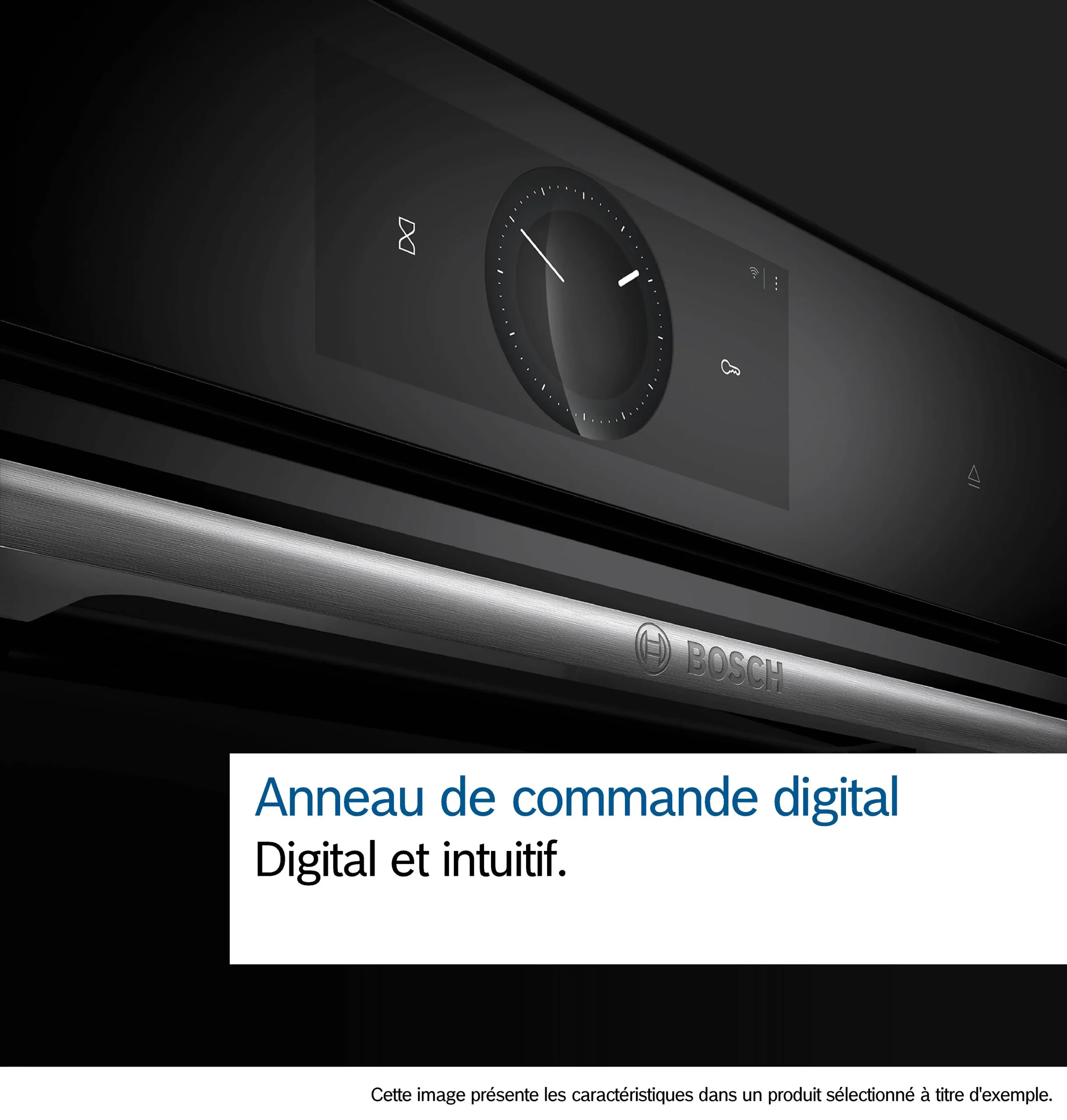 FOUR BOSCH SERIE 8 NOIR Pyrolyse + Hydrolyse + WIFI 71L 14 MODE DE CUISSON HBG7741B1 - HBG7741B – Image 3