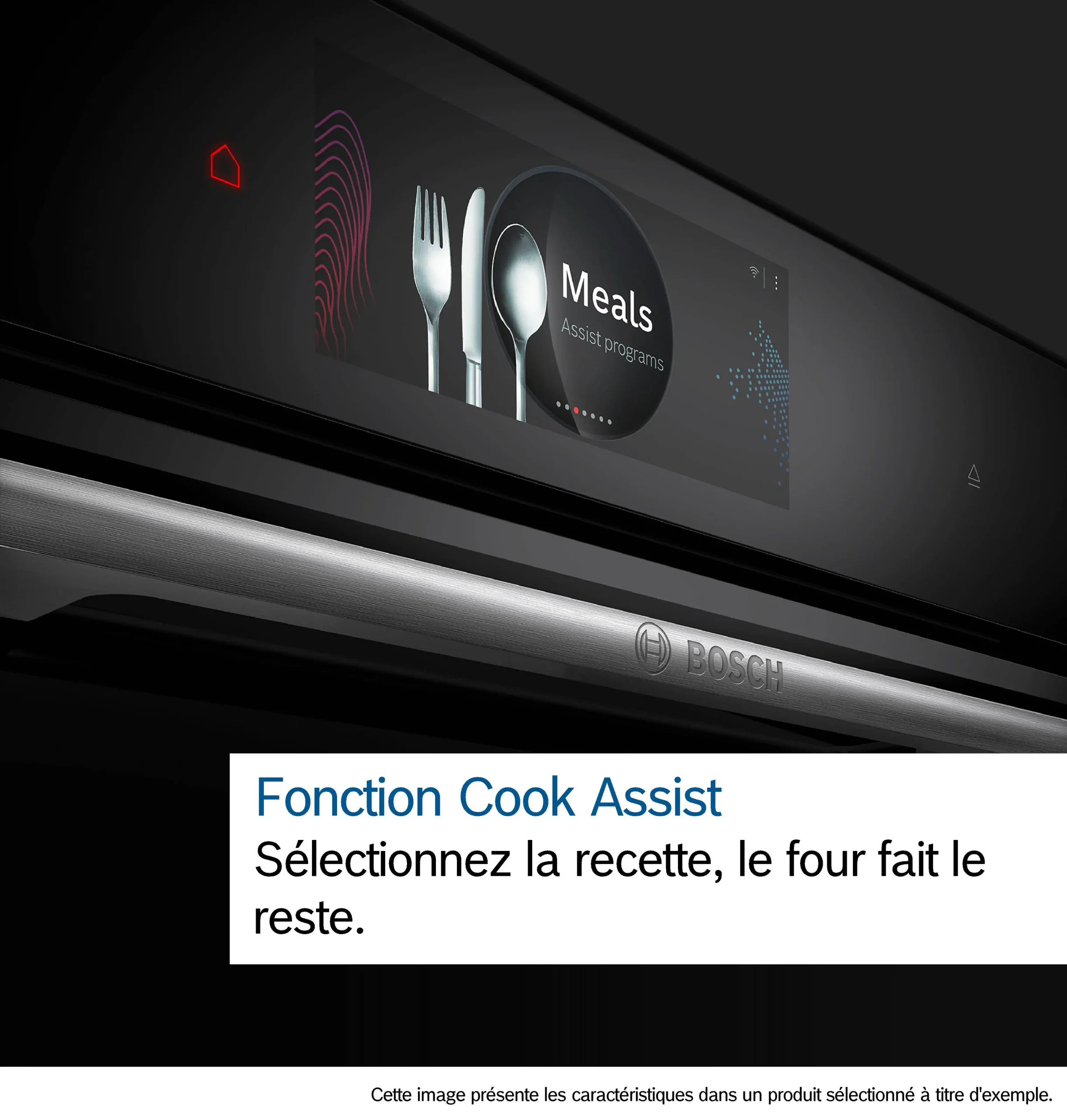 FOUR BOSCH SERIE 8 NOIR Pyrolyse + Hydrolyse + WIFI 71L 14 MODE DE CUISSON HBG7741B1 - HBG7741B – Image 6