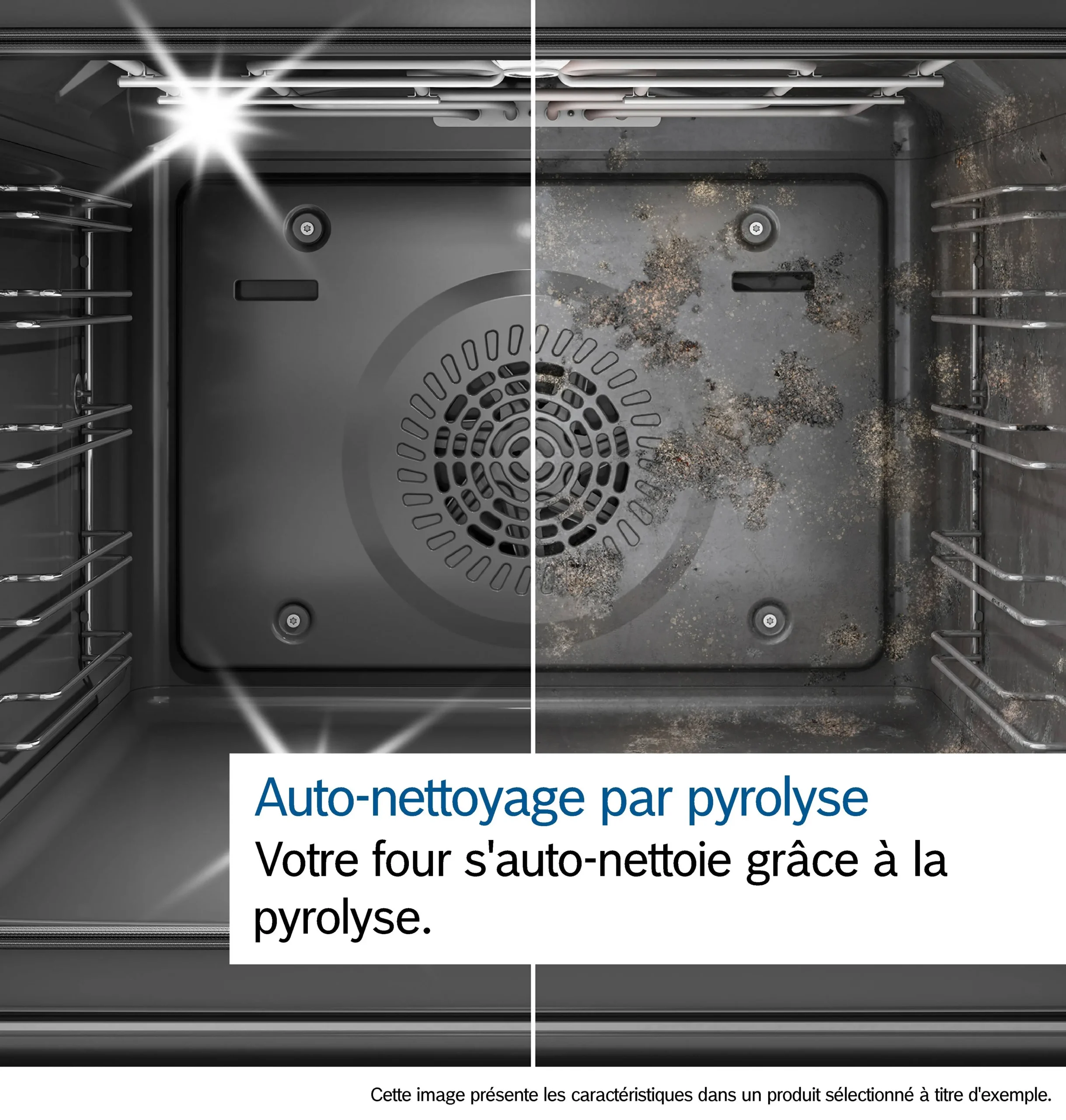 FOUR BOSCH SERIE 8 NOIR Pyrolyse + Hydrolyse + WIFI 71L 14 MODE DE CUISSON HBG7741B1 - HBG7741B – Image 9