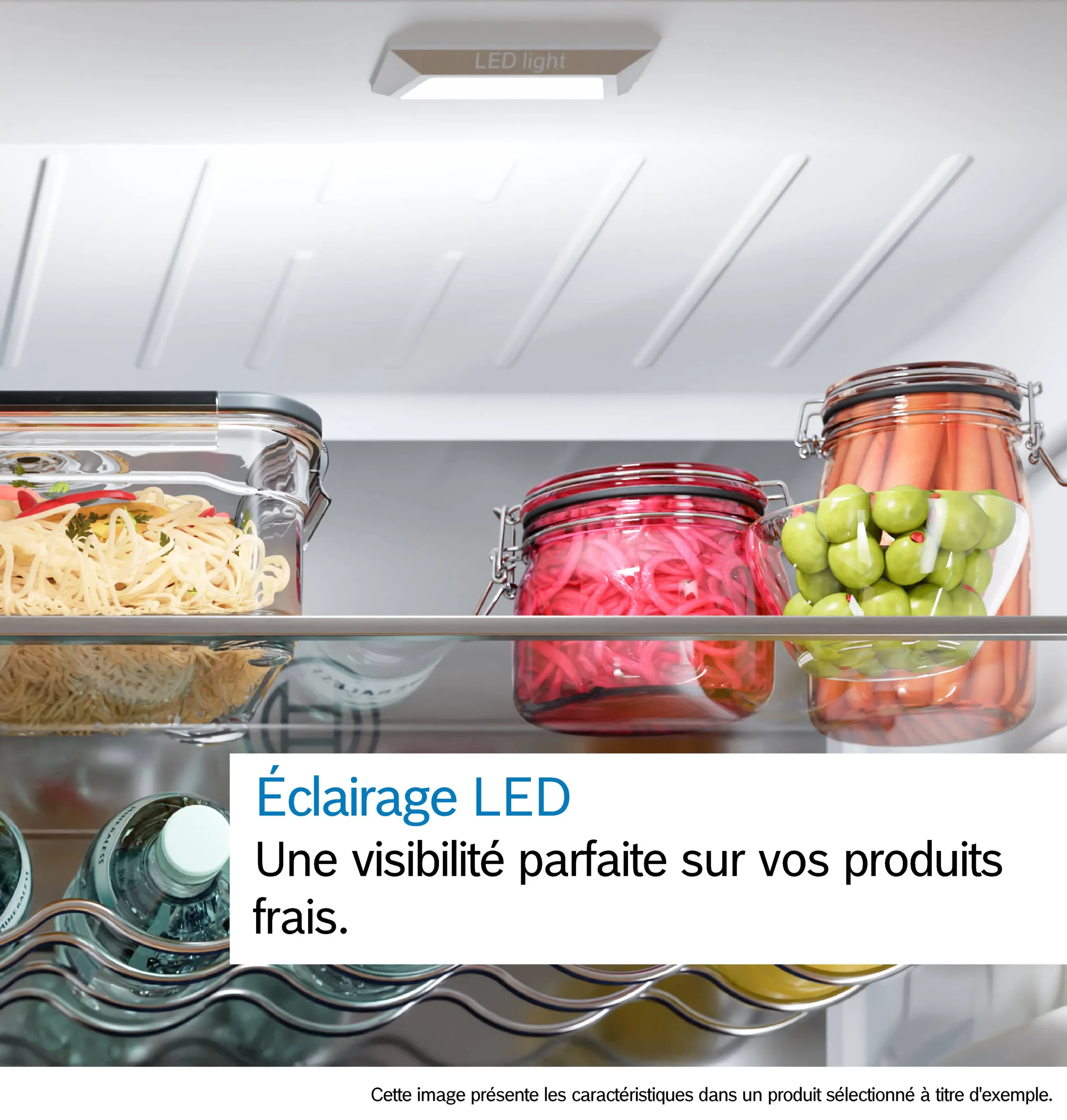 Série 4 Réfrigérateur Bosch multi-portes congélateur en bas 183 x 90.5 cm Inox – Image 10