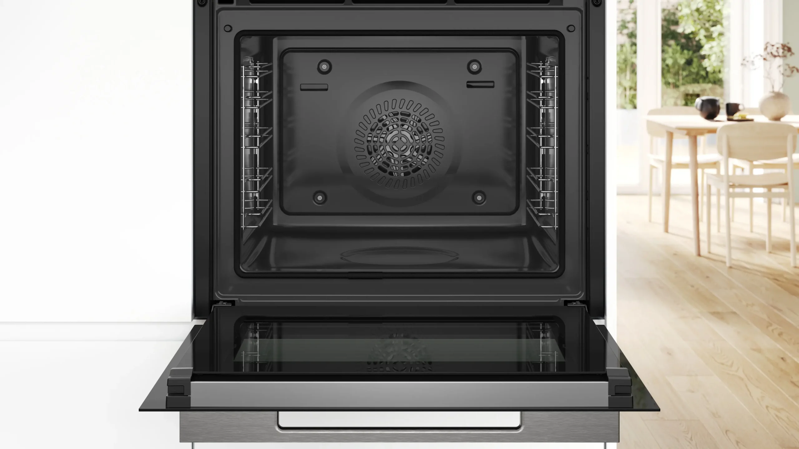 FOUR BOSCH SERIE 8 NOIR Pyrolyse + Hydrolyse + WIFI 71L 14 MODE DE CUISSON HBG7741B1 - HBG7741B – Image 2