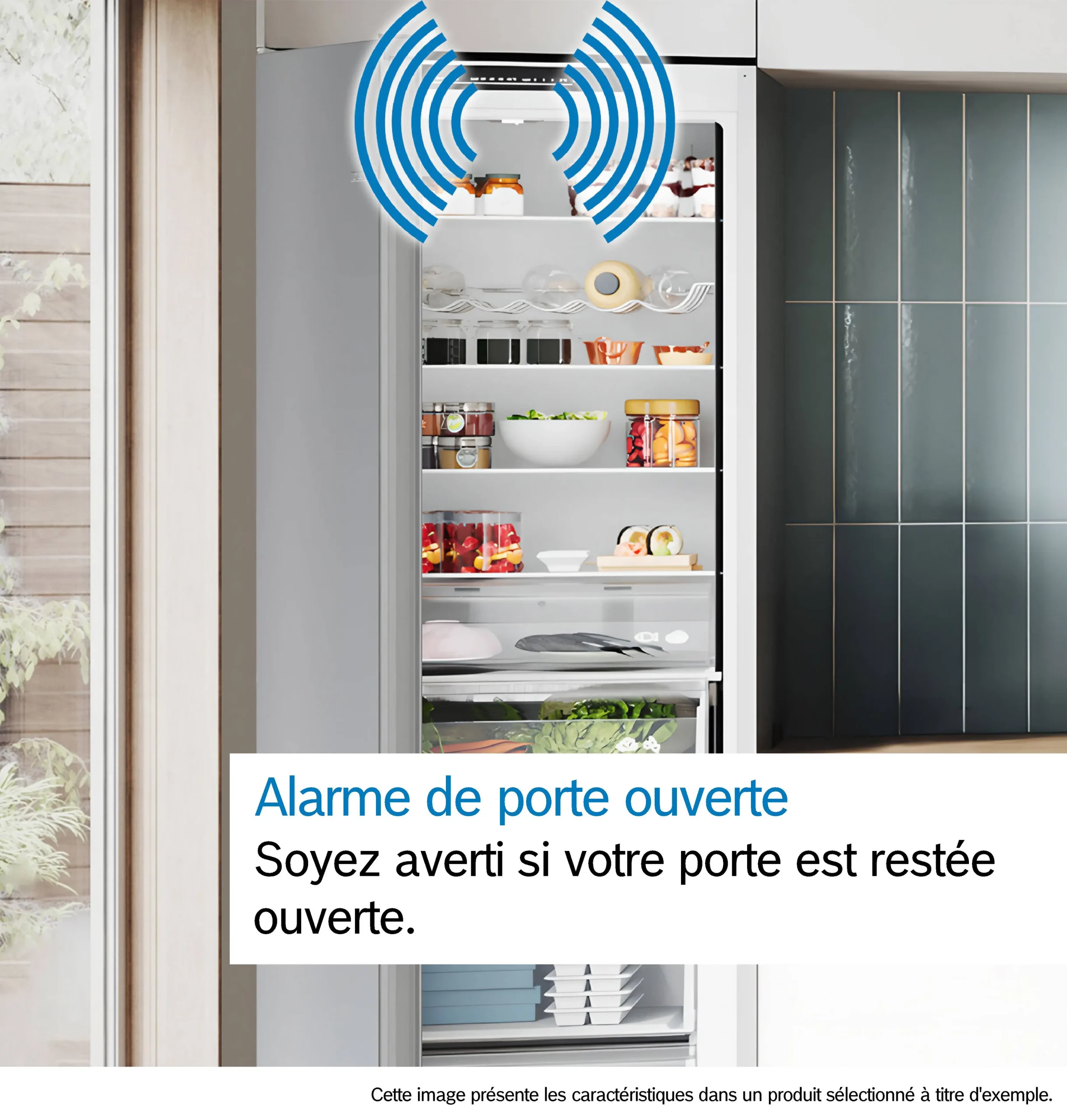 Série 4 Réfrigérateur Bosch multi-portes congélateur en bas 183 x 90.5 cm Inox – Image 13