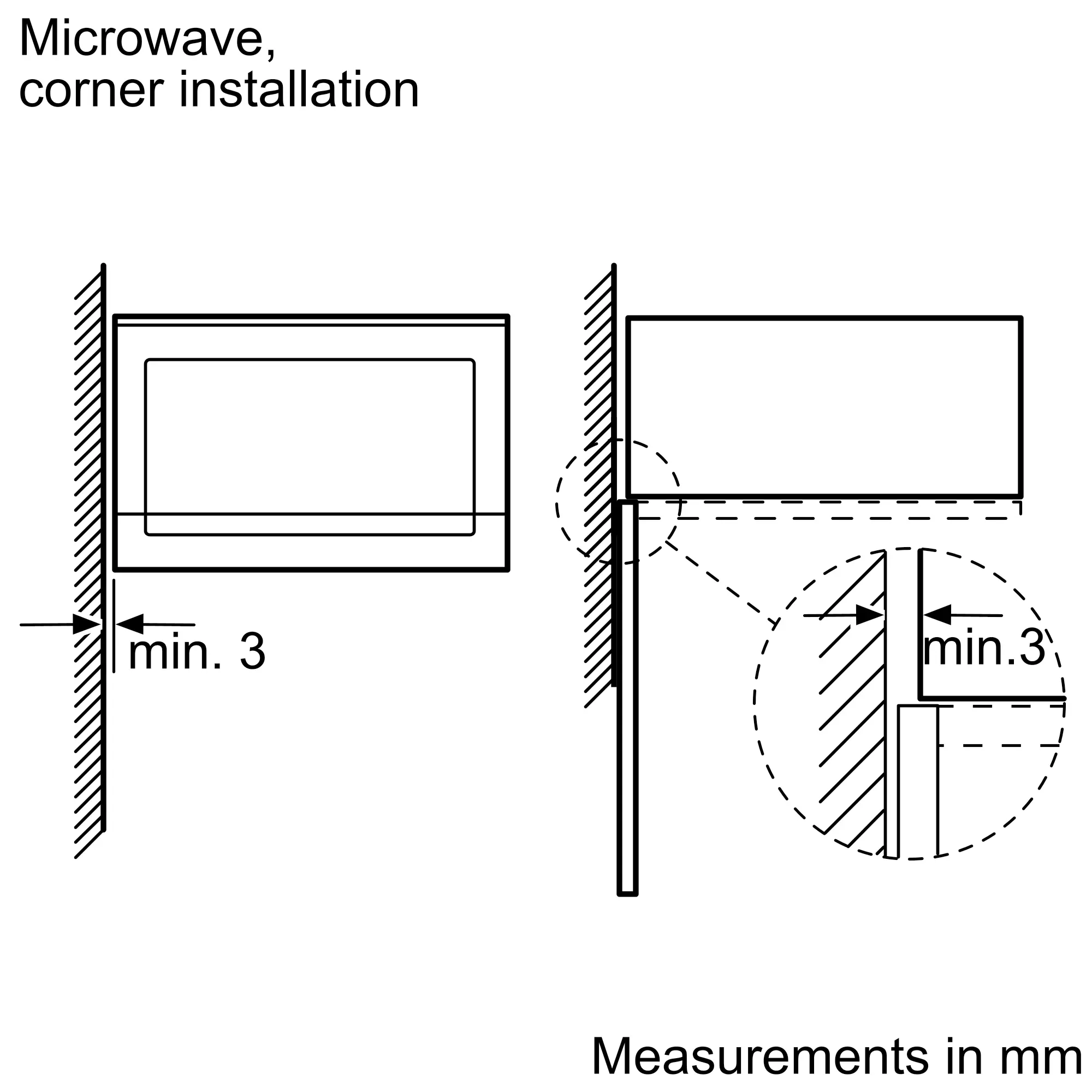 micro-ondes encastrable Bosch BFL524MB0 – Image 3