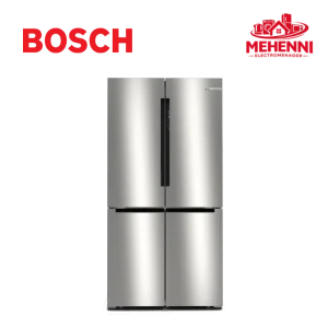 Série 4 Réfrigérateur Bosch multi-portes congélateur en bas 183 x 90.5 cm Inox