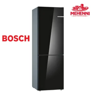 BOSCH Réfrigérateur combiné 186 x 60 cm 308l lowfrost noir - KGV36VBEAS